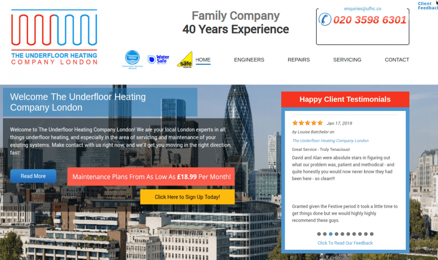 The Underfloor Heating Company London – Repair, Servicing Engineers - detail 10