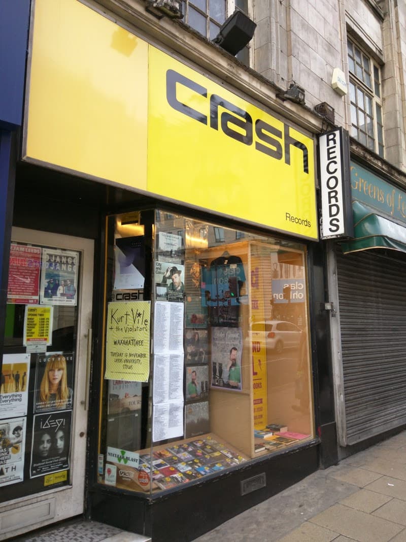 Crash Records Leeds - detail 1