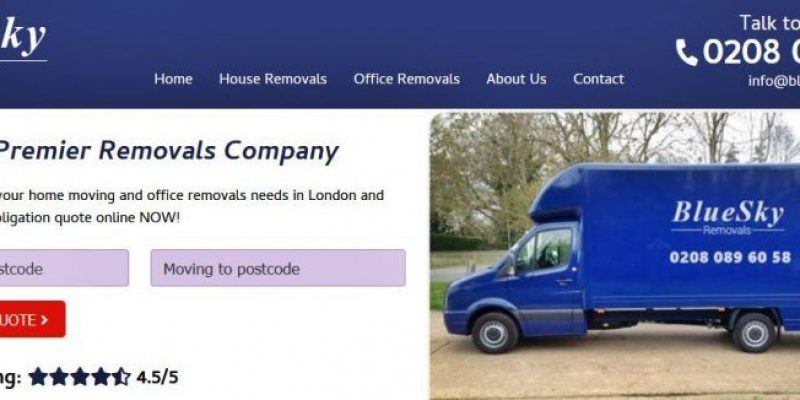 Blue Sky Removals London