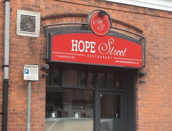 Hope Street Restaurant Belfast