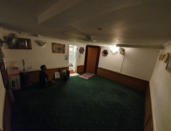 Muslim prayer room