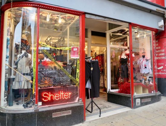 Shelter charity shop (Brighton)