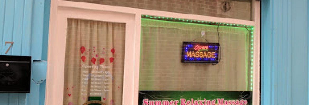 Summer Relax Massage Shop – sheffield