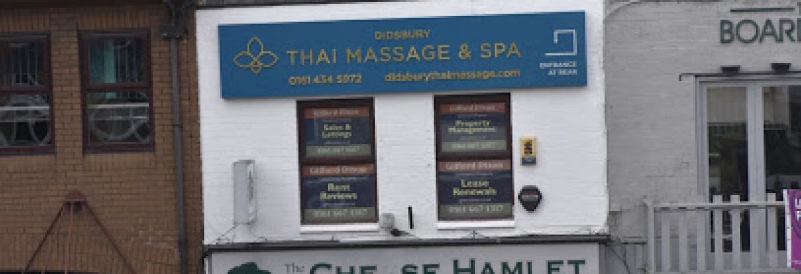 Didsbury Thai Massage And Spa – Manchester – Just Visits