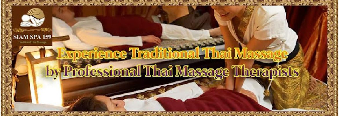 Siam Spa 159 Thai Massage and Remedial Massage – Brisbane