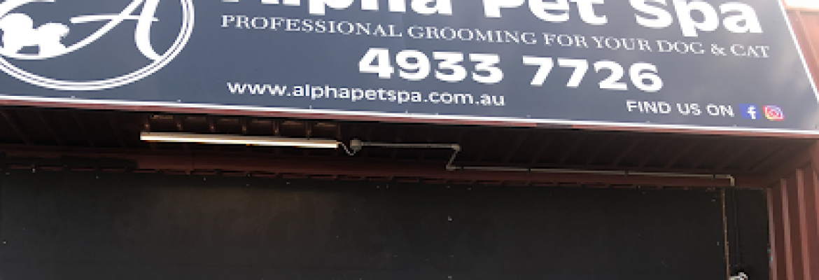 Alpha Pet Spa – Maitland