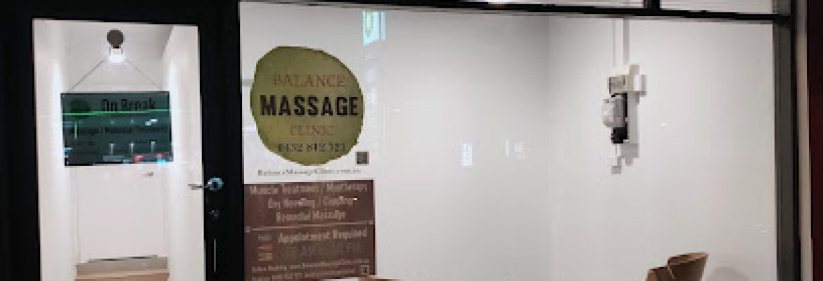 Balance Massage Clinic – ballart