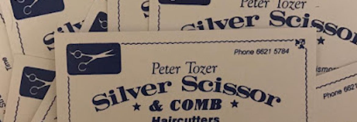 Silver Scissor & Comb – lismore