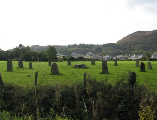 Porthmadog Eisteddfod Stone Circle