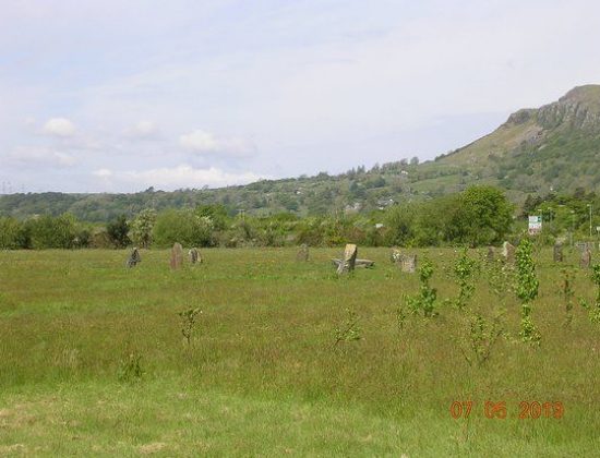 Porthmadog Eisteddfod Stone Circle